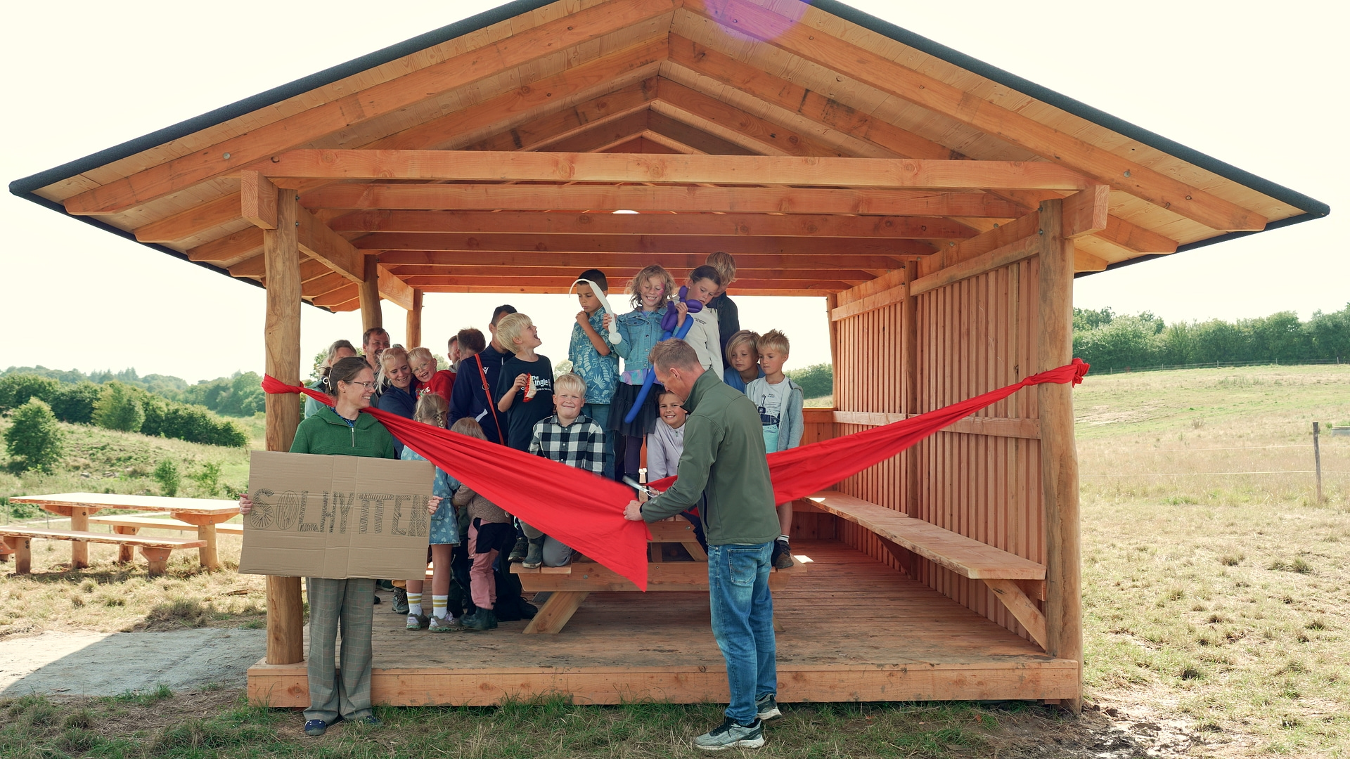 Solhytten - lunch shelter in Viuf)